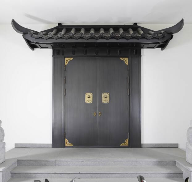 琉璃瓦純銅門(mén)